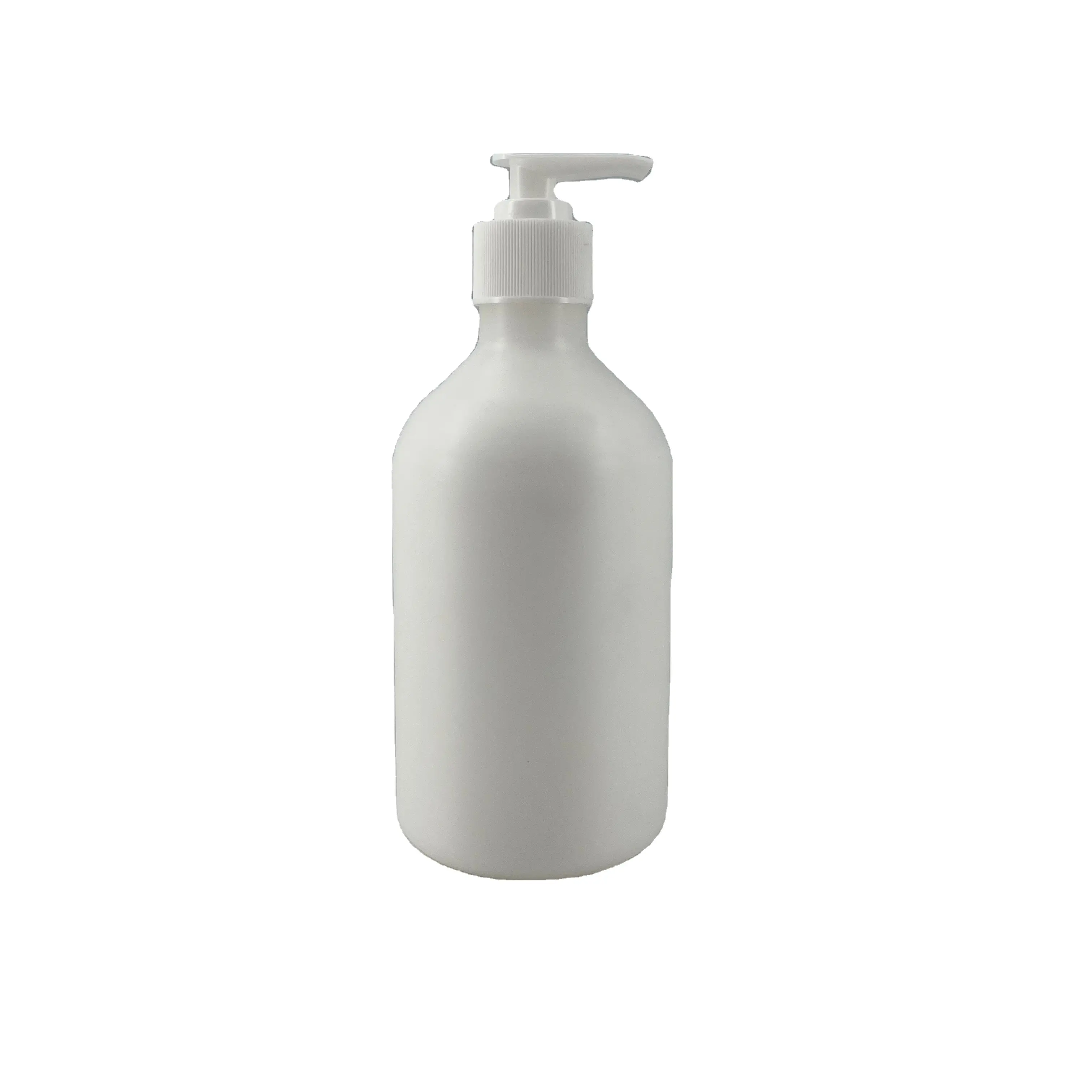 500 ml di alta qualità Custom PE contenitori cosmetici di plastica Shampoo bottiglie rotonde con 28/410 24/410 pompa lozione