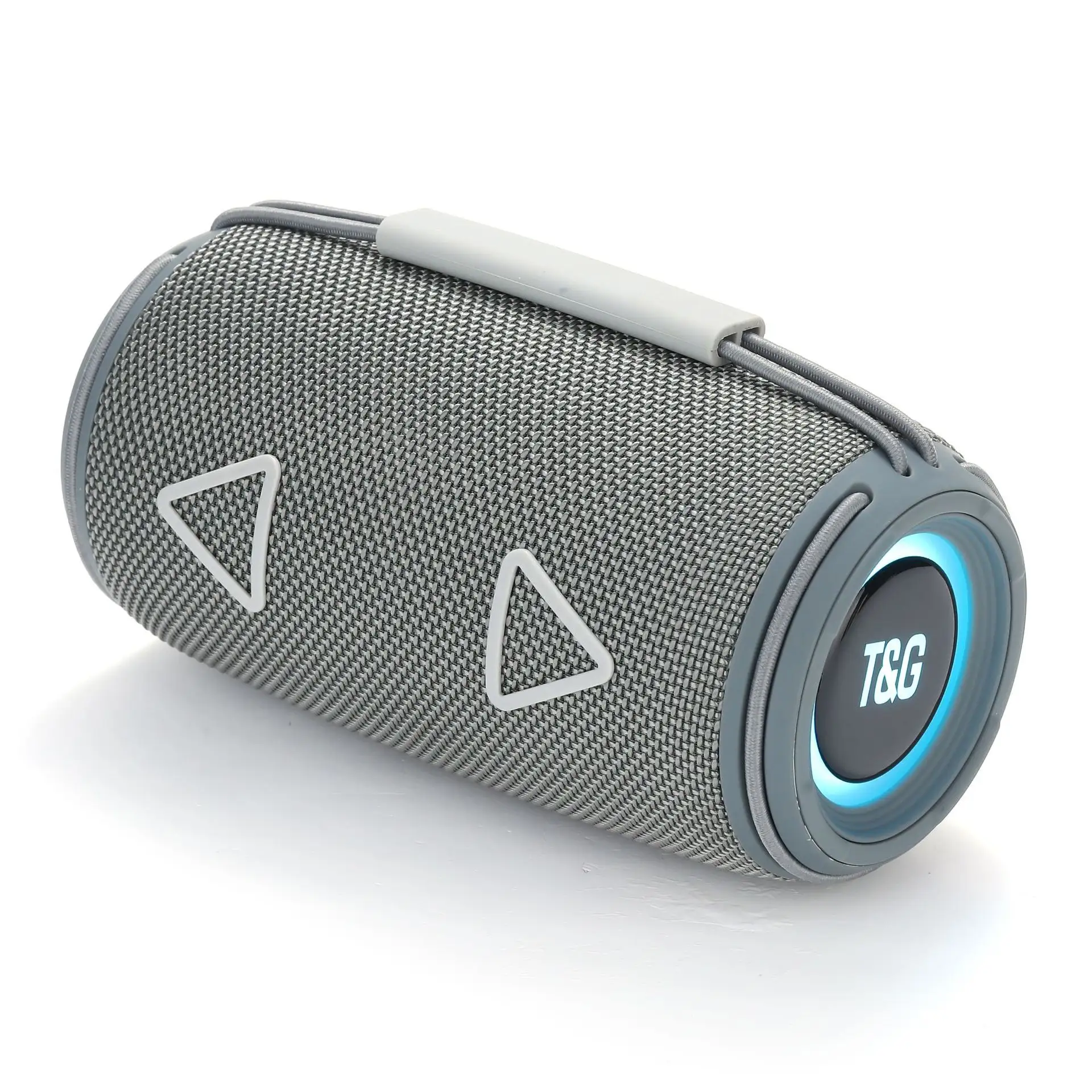 Tg657 Draadloze Bluetooth Speaker Outdoor Draagbare Draagbare Stof Kunst Subwoofer Rgb Licht Desktop Bluetooth Audio