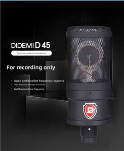 무대 공연 팟 캐스트 녹음 및 노래를위한 하이 퀄리티 스튜디오 콘덴서 마이크 - Product Image 1