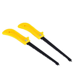Sierra de mano Double Pine con hoja de 170 mm, mango de TPR y 24 dientes para cortar madera - Product Image 5