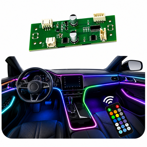 ผู้ผลิตแผงวงจรควบคุมไฟภายในรถยนต์อัจฉริยะ โรงงานผลิตแผงควบคุมไฟ LED RGB รับผลิตแบบ OEM ODM โซลูชั่นยานยนต์ - Product Image 4