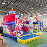 Château gonflable Pat'Patrouille pour enfants, intérieur et extérieur, unisexe, décorations d'anniversaire Pat'Patrouille