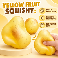HD 6cm Vormbaar Aardappel Squishy Speelgoed Langzaam Terugverende Decompressie Realistisch Voedsel Speelgoed Fruit Stressverlichting Knijpen Jongens 5 7 Jaar
