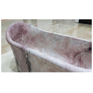 Baignoire autoportante en pierre naturelle 1800x850x800 (formes ovales et rectangulaires) – <span class=keywords><strong>Spa</strong></span> de trempage écologique pour hôtels et villas intérieurs - Product Image 1