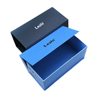 Caja de Cartón Ecológica con Logotipo Personalizado, Estilo Libro, Cierre Magnético, Impermeable, Embalaje de Papel Reciclable de Alta Gama