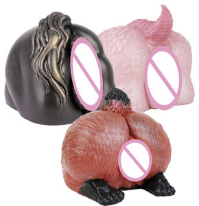 GEEBA Fantasy Stroker 大屁股模具狐狸马龙逼真阴道硅胶男性自慰器性玩具批发 - Product Image 1