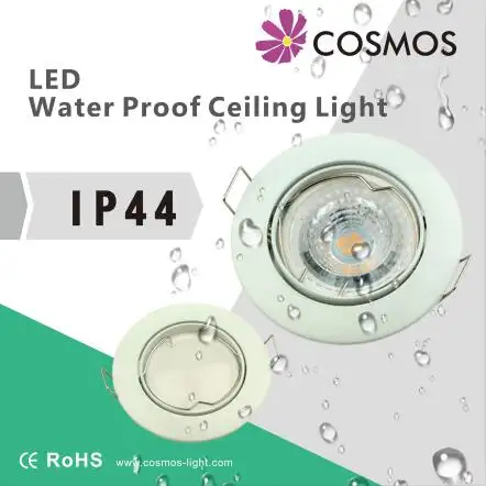 2023 adjustable gu10 recessed ceiling light IP44 waterproof outdoor led spot light downlight