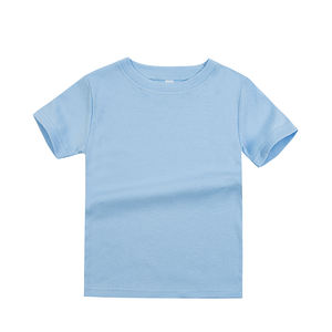 Vente en gros du fabricant T-shirt à manches courtes en coton décontracté pour garçons 100% coton pour enfants - Product Image 5