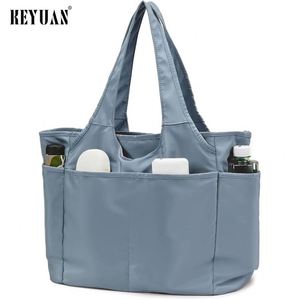 Customized <b>Large</b> Multi-Pocket Shoulder <b>Bag</b> for Women <b>Waterproof</b> Fashionable Nylon Zipper Ladies Travel Handbag - Product Image 1