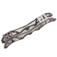 Cadre de patin de vitesse en ligne alu CNC, cadre en ligne en Alu pour le patinage de vitesse