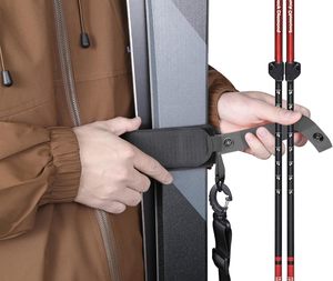 Sangle de transport pour <span class=keywords><strong>ski</strong></span> et snowboard, réglable et rembourrée, pour un transport facile du matériel de <span class=keywords><strong>ski</strong></span> et de snowboard - Product Image 5