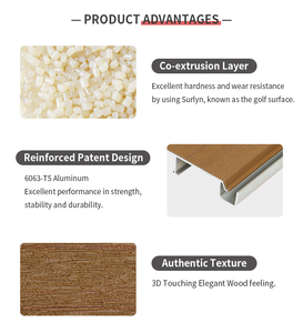 Tablones blanqueadores de aluminio usados, cubierta de pontón de cubierta hermética de superficie resistente a la intemperie - Product Image 6