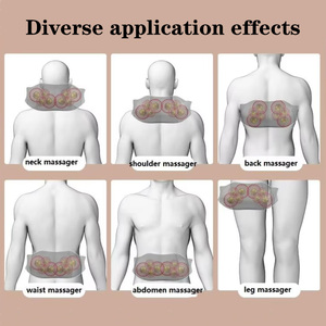 Chal de masaje inteligente de cuello y hombros de alta calidad, masajeador de vibración Shiatsu, masajeador de relajación <span class=keywords><strong>Cervical</strong></span>, alivio del dolor - Product Image 6