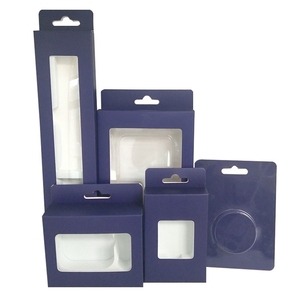 Tùy chỉnh giá rẻ tùy chỉnh hiển thị PVC cửa sổ hộp giấy với chèn cho AirPods trường hợp - Product Image 2