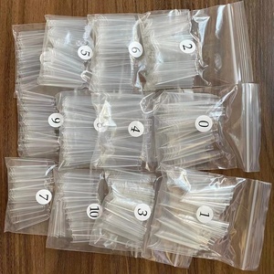 Xxxl Long Coffin C Curve Nail Tips Nueva llegada Xxl Long Square French ABS Nail Art <span class=keywords><strong>Uñas</strong></span> Punta para venta al por mayor - Product Image 5