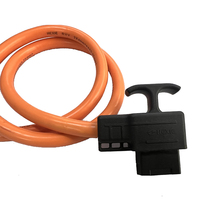 Kabel Ekstensi Pengisi Daya Kendaraan Listrik Energi Baru 2+4 Inti Tembaga Tahan Air dengan Isolasi PVC