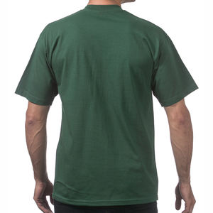 Prix de gros, logo personnalisé imprimé, t-shirts pour hommes en jersey 100% coton, coupe ajustée, grande taille, manches courtes, séchage rapide - Product Image 6