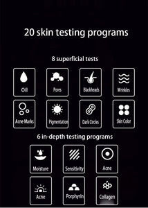 Nouveau produit 2026 : Analyseur cutané IA de haute qualité avec imagerie 8 spectres, caméra HD 38MP et 20 tests programmés pour cliniques dermatologiques - Product Image 3