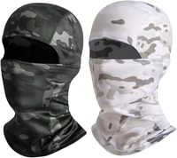 Masque de ski DANSKY pour hommes et femmes, masque facial thermique respirant en tricot monobloc pour le ski par temps froid, la moto