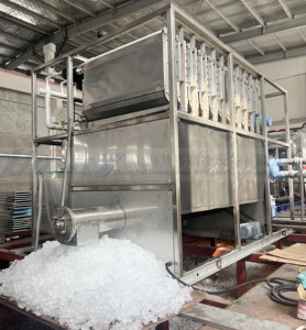 Machine à glaçons industrielle de 10 tonnes pour hôtel, restaurant, glace comestible - Product Image 3