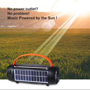 Năng lượng mặt trời điện OEM không dây BT loa với đèn pin USB <span class=keywords><strong>MP3</strong></span> FM Đài phát thanh Máy nghe nhạc năng lượng mặt trời di động TG Loa - Product Image 6