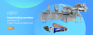 2025 SKYWIN Machine à biscuits à <span class=keywords><strong>sandwich</strong></span> automatique avec <span class=keywords><strong>prix</strong></span> de la machine à emballer Flow / on Edge/X-Fold - Product Image 5