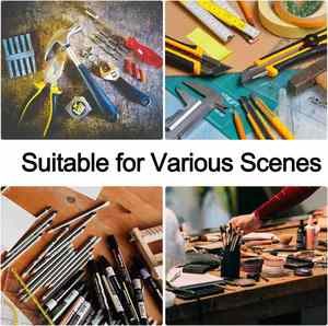 Nouveauté : Sacs à fermeture éclair multifonctionnels imperméables en Oxford, pochettes à outils avec fermeture éclair pour ranger les outils et les cosmétiques - Product Image 6