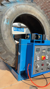 스틸 구조 전동 공구형 농업용 로더 트럭/버스 타이어 고트레드 재생 기계 - Product Image 6