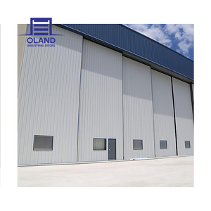 Portes de hangar d'<span class=keywords><strong>avion</strong></span> coulissantes pliantes automatiques industrielles de grande taille à <span class=keywords><strong>prix</strong></span> d'usine, <span class=keywords><strong>porte</strong></span> de hangar en tissu d'aviation automatique personnalisée - Product Image 6