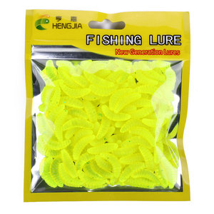 Señuelos de Pesca Suaves con Forma de Gusano de Pan, 2CM, 50 Piezas/Bolsa, al por Mayor, con Precios Competitivos - Product Image 3