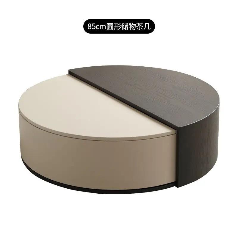 Table ronde simple de thé de 85cm