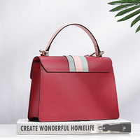 Haute qualité dames sac à main filles mode carré serrure Rose sac en cuir avec OEM ODM bonbons femmes sac à bandoulière usine personnalisée