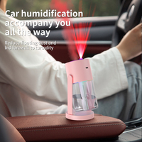 Nouvelle maison USB humidificateur d'air à ultrasons pulvérisateur de brume fraîche 280ml romantique ciel étoilé lampe électrique brumisateur humidificateur voiture