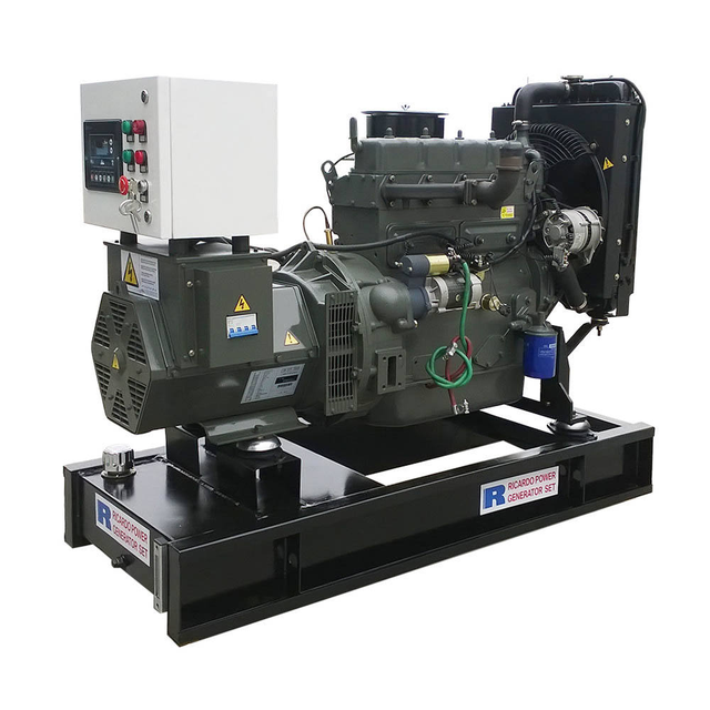 Heavy Duty Diesel Generator Set 25kva 30kva Household Residential Auto Start ATS Remote Monitoring Control Silent Genset