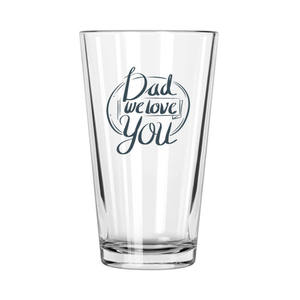Logo personnalisé 16 OZ drôle pinte Pilsner bière verre <span class=keywords><strong>tasse</strong></span> pour <span class=keywords><strong>papa</strong></span> hommes mari grand-père lui anniversaire retraite anniversaire noël - Product Image 6