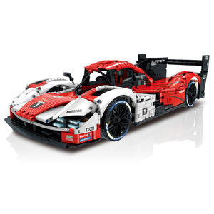 10615 pour 963 Voiture de Course Télécommandée, Modèle Sportif à l'Échelle 1:8 en Plastique ABS, Modèle d'Assemblage à Petites Particules, Ornement, Jouet pour Garçon, Cadeau - Product Image 1