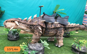 Fournisseur chinois <span class=keywords><strong>Jurassic</strong></span> <span class=keywords><strong>World</strong></span> Interactive Animatronic Dinosaur Ride Réaliste Dinosaures Triceratops - Product Image 3