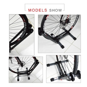 Soporte plegable ligero para bicicleta, estante de almacenamiento para suelo interior, para exhibición de una sola bicicleta - Product Image 4