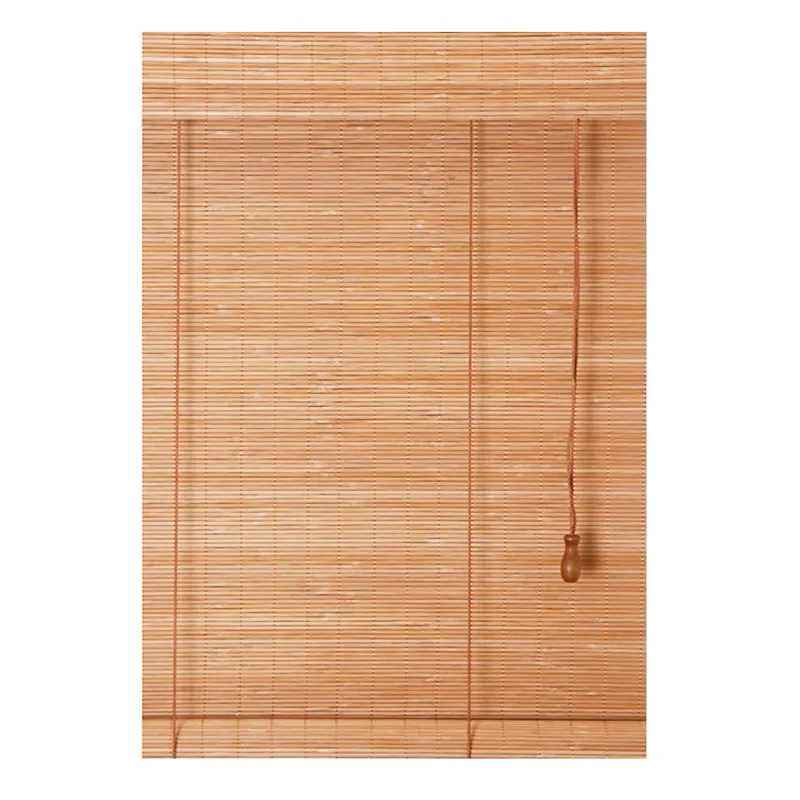 Nuevo estilo chino matchstick cortinas persianas de bambú al aire libre rollo tejido romano Estera de bambú persianas