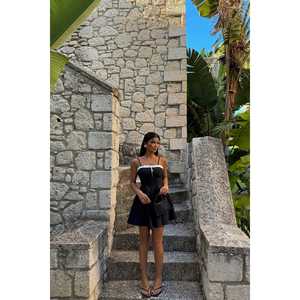 Lexina Vintage Blumen-Spitzenkleid, formell, Einheitsgröße & XL, Spandex, für Kirche, Abschlussball, Party, afrikanischer Stil, Hohlverzierung - Product Image 2