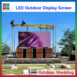 Schermo <span class=keywords><strong>LED</strong></span> a colori ultra-aderente per esterni IP65, impermeabile, a micro-pitch, flessibile, per cartelloni pubblicitari e matrimoni - Product Image 5