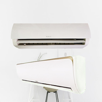Inverter split ac 0,8 ton ac split ac ac ac ac ac desain baru 9000BTU ac pendingin udara kecil Keren & panas R410a kualitas superior