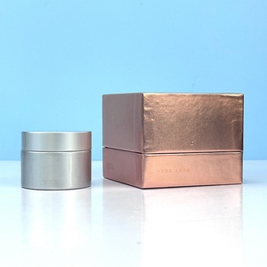 Cajas de Papel para Frascos de Vidrio con Logotipo Personalizado, Cajas de Embalaje Cuadradas para Cosméticos para Pequeñas Empresas, Frascos para Velas con Tapa y Cajas de Embalaje - Product Image 2