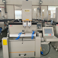 Machine de perçage et de fraisage CNC à double tête WEIKE pour profilés en aluminium