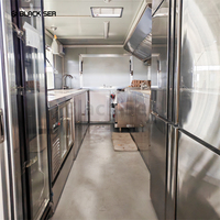Équipement de restaurant concession mobile cuisine van camion de nourriture remorque avec équipement de cuisine complet