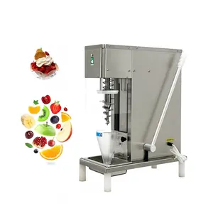 Un nuevo tipo de máquina mezcladora de helado de fruta congelada de acero inoxidable