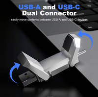 Clé USB de type C haute vitesse, clé USB OTG Android, clé USB 128 Go, 64 Go, 32 Go, clé USB C, clé USB 2 en 1, clé USB de type C pour téléphone