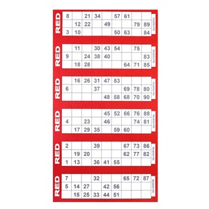 Impresión Personalizada de Tarjetas de Bingo con Logotipo, Tamaño de Papel Estándar, Números Aleatorios, Descuentos por Volumen, Multicolor - Product Image 3