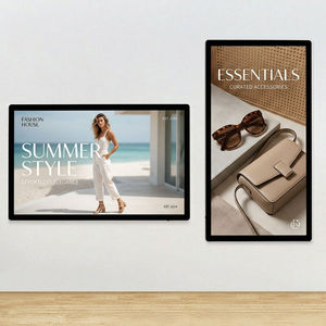 Pantalla LCD de Señalización Digital de 32, 43, 50 y 55 Pulgadas para Montaje en Pared Interior, Monitor de Publicidad para Centros Comerciales, Pantalla de Alto Brillo 350 - Product Image 1