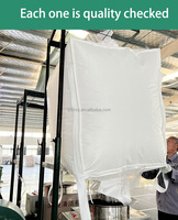 Sac tubulaire géant polyvalent et durable en PP respirant pour l'expédition et le stockage du bitume et du sucre